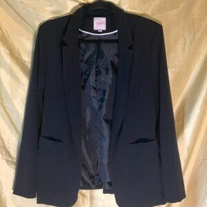 Candie's Women Blazer Size XL Black